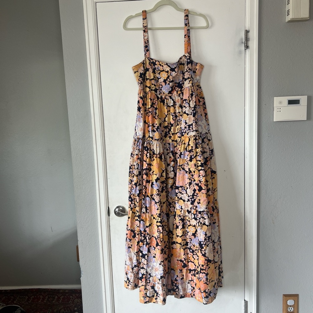 Free People Floral Maxi Dress